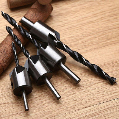 Countersink Depth Adjustable Drill Bit (4PCs)