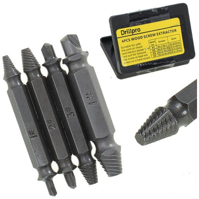 Damaged Screw Extractor (4 Pcs)