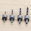 Countersink Depth Adjustable Drill Bit (4PCs)