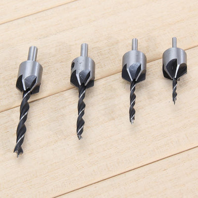 Countersink Depth Adjustable Drill Bit (4PCs)